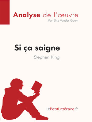 cover image of Si ça saigne de Stephen King (Analyse de l'œuvre)